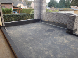 Moderne woning met plat dak Resitrix