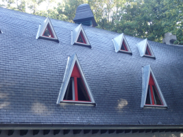 Renovatie dak met natuurleien
