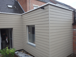 gevelbekleding met sidings