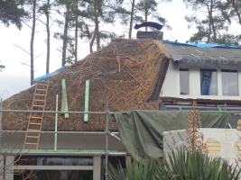 Renovatie : van rieten dak naar natuurleien