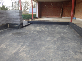 Moderne woning met plat dak Resitrix