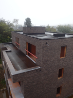 Resitrix EPDM plat dak nieuwbouw te Berlaar