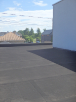 Plat dak met Resitrix EPDM