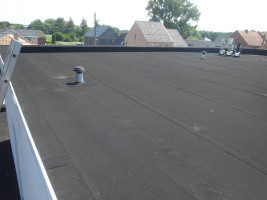 Resitrix EPDM plat dak nieuwbouw te Berlaar