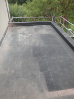 Resitrix EPDM plat dak nieuwbouw te Berlaar