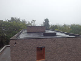 Resitrix EPDM plat dak nieuwbouw te Berlaar